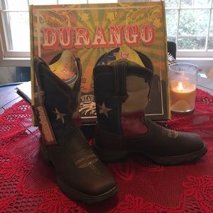 Lady Rebel Durango US flag patriotic western boots